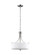 Canfield Three Light Pendant in Brushed Nickel (1|6528803EN3962)