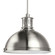 Pratt Street Metal Three Light Pendant in Brushed Nickel (1|65087962)