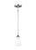 Seville One Light Mini-Pendant in Brushed Nickel (1|6120201EN3962)