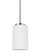 Oslo One Light Mini-Pendant in Brushed Nickel (1|61160962)