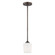 Windom One Light Mini-Pendant in Bronze (1|6102801EN3710)
