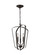 Romee Three Light Hall / Foyer in Bronze (1|5134903EN710)
