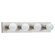 Center Stage Four Light Wall / Bath in Brushed Stainless (1|473898)