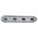 De-Lovely Four Light Wall / Bath in Chrome (1|470105)