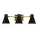 Towner Three Light Wall / Bath in Satin Brass (1|4441303848)