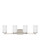 Hettinger Four Light Wall / Bath in Brushed Nickel (1|4439104962)