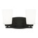 Franport Two Light Wall / Bath in Midnight Black (1|4428902EN3112)