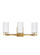 Alturas Three Light Wall / Bath in Satin Brass (1|4424603EN3848)