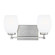 Catlin Two Light Wall / Bath in Brushed Nickel (1|4418502962)