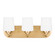 Windom Three Light Wall / Bath in Satin Brass (1|4402803848)