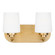 Windom Two Light Wall / Bath in Satin Brass (1|4402802848)