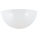 Edla One Light Wall / Bath Sconce in White (1|413815)