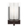 Elmwood Park One Light Wall / Bath Sconce in Bronze (1|4137301710)