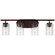 Oslo Four Light Wall / Bath in Bronze (1|41173710)