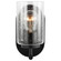 Oslo One Light Wall / Bath Sconce in Midnight Black (1|41170112)