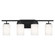 Oslo Four Light Wall/ Bath in Midnight Black (1|41163112)