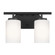 Oslo Two Light Wall / Bath in Midnight Black (1|41161112)