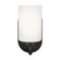Oslo One Light Wall / Bath Sconce in Midnight Black (1|41160112)