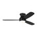 Orbis 52''Ceiling Fan in Midnight Black (1|3OBSHR52MBKD)