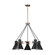 Towner Five Light Chandelier in Satin Brass (1|3141305848)