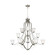Emmons 12 Light Chandelier in Brushed Nickel (1|3139012EN3962)