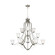 Emmons 12 Light Chandelier in Brushed Nickel (1|3139012962)