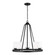 Kemal Five Light Chandelier in Midnight Black (1|3130705112)