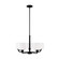 Canfield Five Light Chandelier in Midnight Black (1|3128805EN3112)