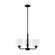 Canfield Three Light Chandelier in Midnight Black (1|3128803EN3112)