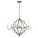 Socorro Six Light Chandelier in Washed Pine (1|3124906EN872)