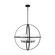 Alturas Five Light Chandelier in Midnight Black (1|3124605EN3112)