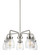 Belton Five Light Chandelier in Brushed Nickel (1|3114505962)