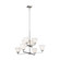 Ellis Harper Eight Light Chandelier in Brushed Nickel (1|3113708EN3962)