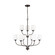 Windom Nine Light Chandelier in Bronze (1|3102809EN3710)