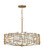 Farrah LED Chandelier in Burnished Gold (138|FR33104BNG)