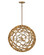 Centric LED Chandelier in Burnished Gold (138|FR30146BNG)