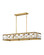 Jolie LED Linear Pendant in Heritage Brass (138|FR30106HBR)