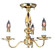 Jamestown Three Light Flush / Semi-Flush Mount in Mahogany Bronze (8|9133MB)