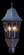 Normandy Three Light Exterior Post Mount in Iron (8|8743IRON)
