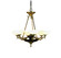 Napoleonic Six Light Chandelier in French Brass (8|8406FB)