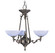 Napoleonic Three Light Chandelier in French Brass (8|8403FB)