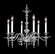 Kensington Six Light Chandelier in Polished Silver (8|7446PS)