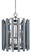 Arcadia Ten Light Chandelier in Polished Nickel (8|5120PN)