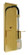 Juliette One Light Bath in Polished Brass with Matte Black (8|4891PBMBLACK)