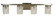 Gemini Four Light Wall Sconce in Brushed Nickel (8|4744BN)
