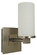 Mercer One Light Wall Sconce in Satin Pewter with Polished Nickel (8|4731SPPN)