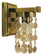 Naomi One Light Wall Sconce in French Brass (8|4361FB)