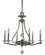 Allena Six Light Chandelier in Polished Nickel (8|3096PN)