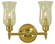 Sheraton Two Light Wall Sconce in Antique Brass (8|2502AB)