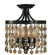 Naomi Four Light Flush / Semi-Flush Mount in Antique Brass (8|2482AB)